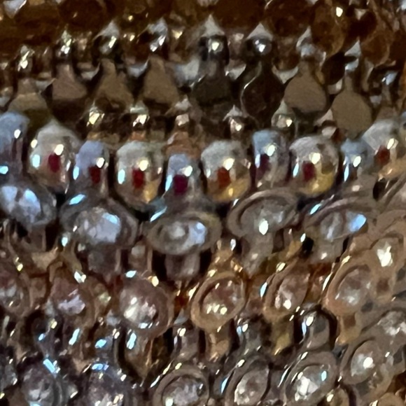 🔥🔥🔥WHBM Beautiful sparkling Pave-accent wide stretch bracelet NWT - Picture 7 of 8